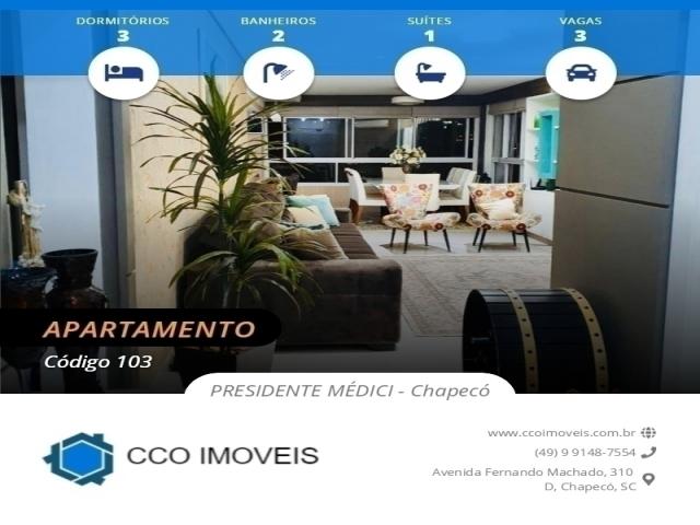 #103 - Apartamento para Venda em Chapecó - SC