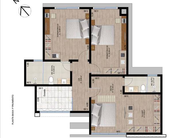 #232 - Casa para Venda em Chapecó - SC - 2